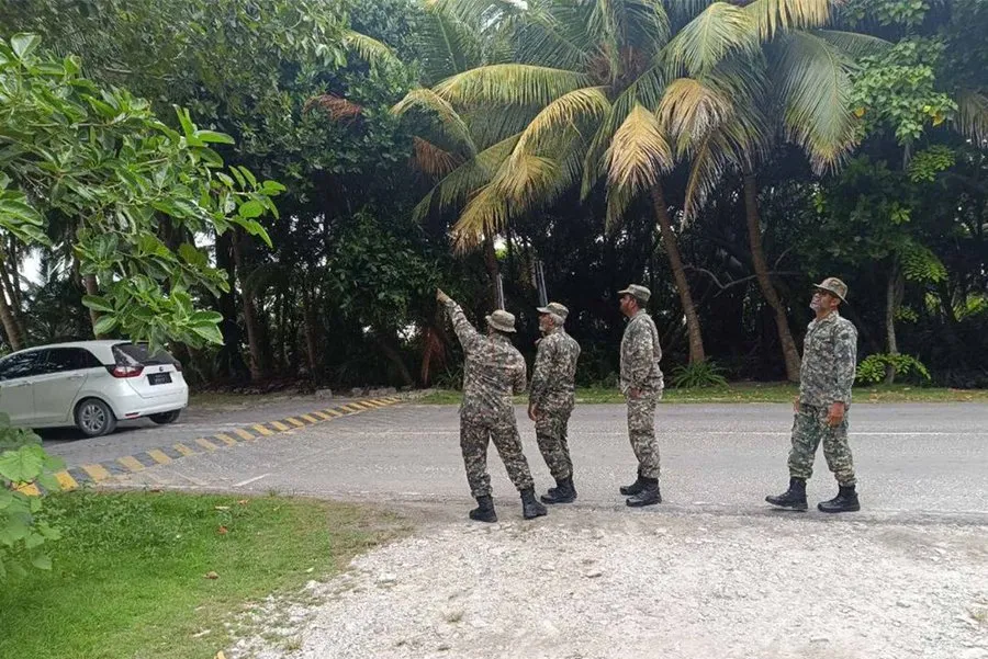 ވާލަށް ބަޑިޖެހުން-- ފޮޓޯ: އެމްއެންޑީއެފް