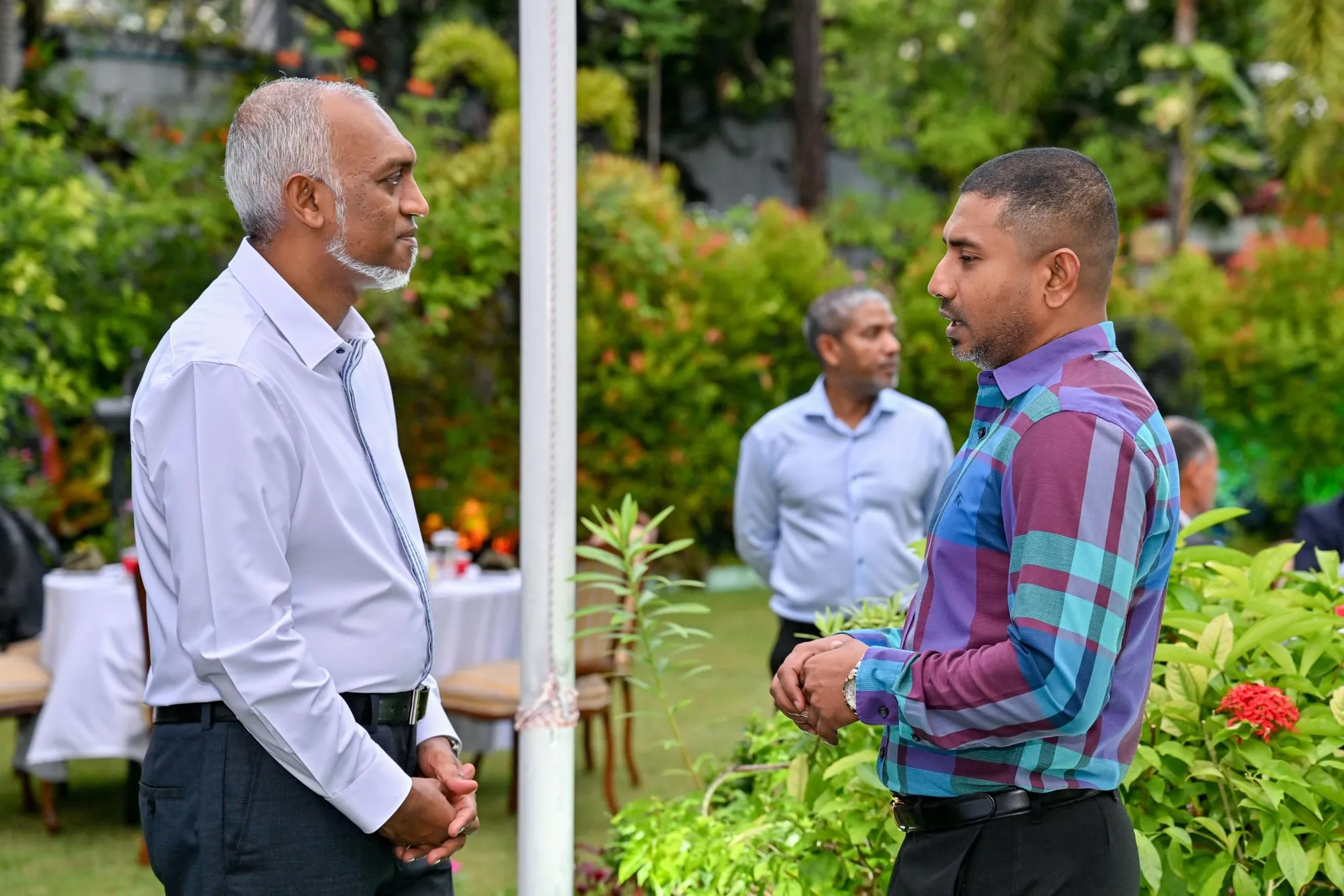 ރައީސް މުޢިއްޒުގެ ސަރުކާރުން ސިޔާސީ މަންފާއެއް ހާސިލުކުރަން އެއްވެސް ކަމެއް ނުކުރޭ: މަޚްލޫފް
