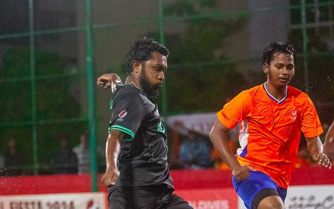 އެމްއައި ކޮލެޖާއި ކްލިކް ކޮލެޖް ވާދަކުރި މެޗުގެ ތެރެއިން... ފޮޓޯ: އެމްއެމްޔޫއެސްޔޫ