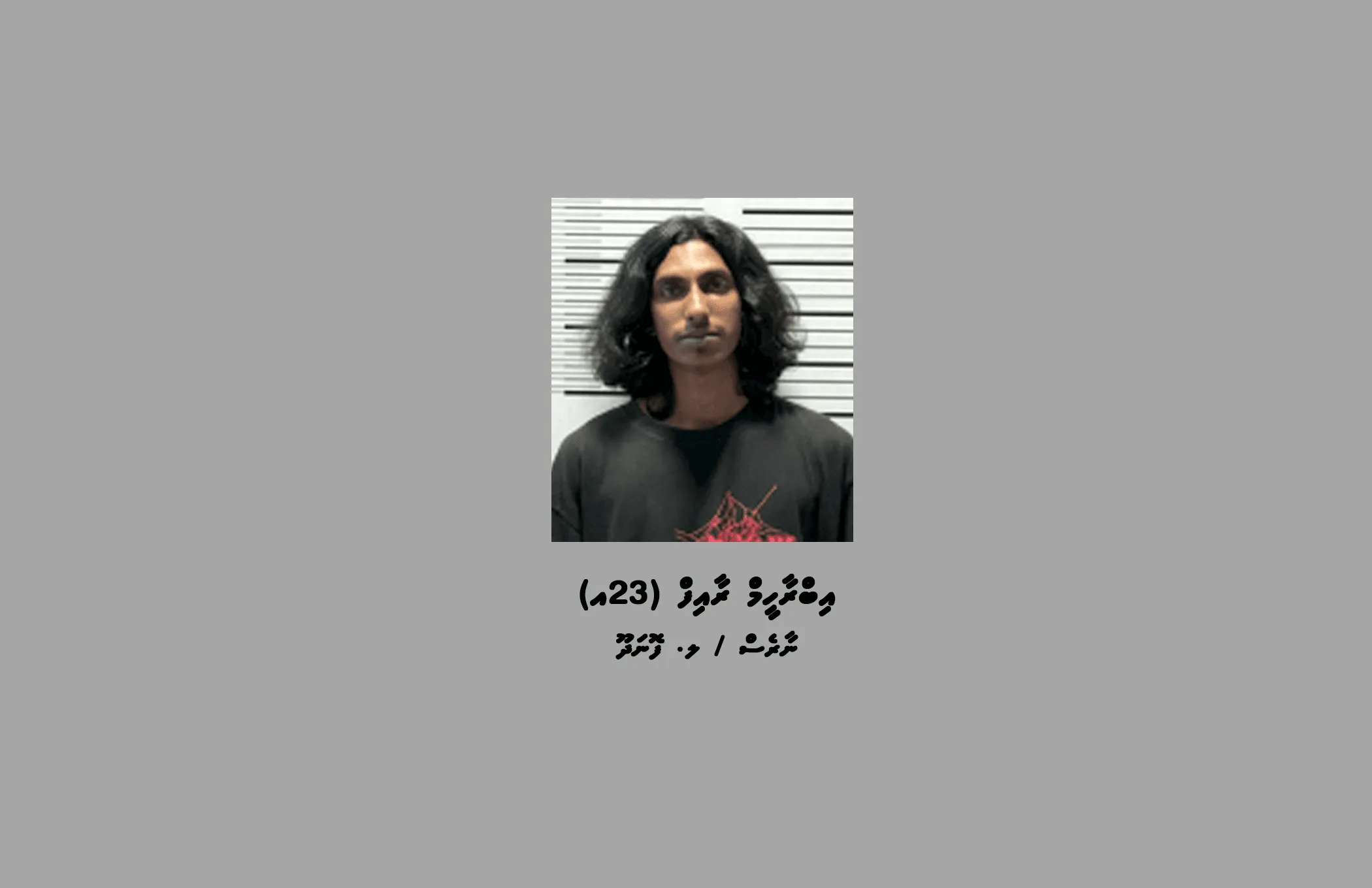 މަސްތުވާތަކެތީގެ މައްސަލައެއްގައި ނ. ޅޮހިން މީހަކު ހައްޔަރުކޮށްފި