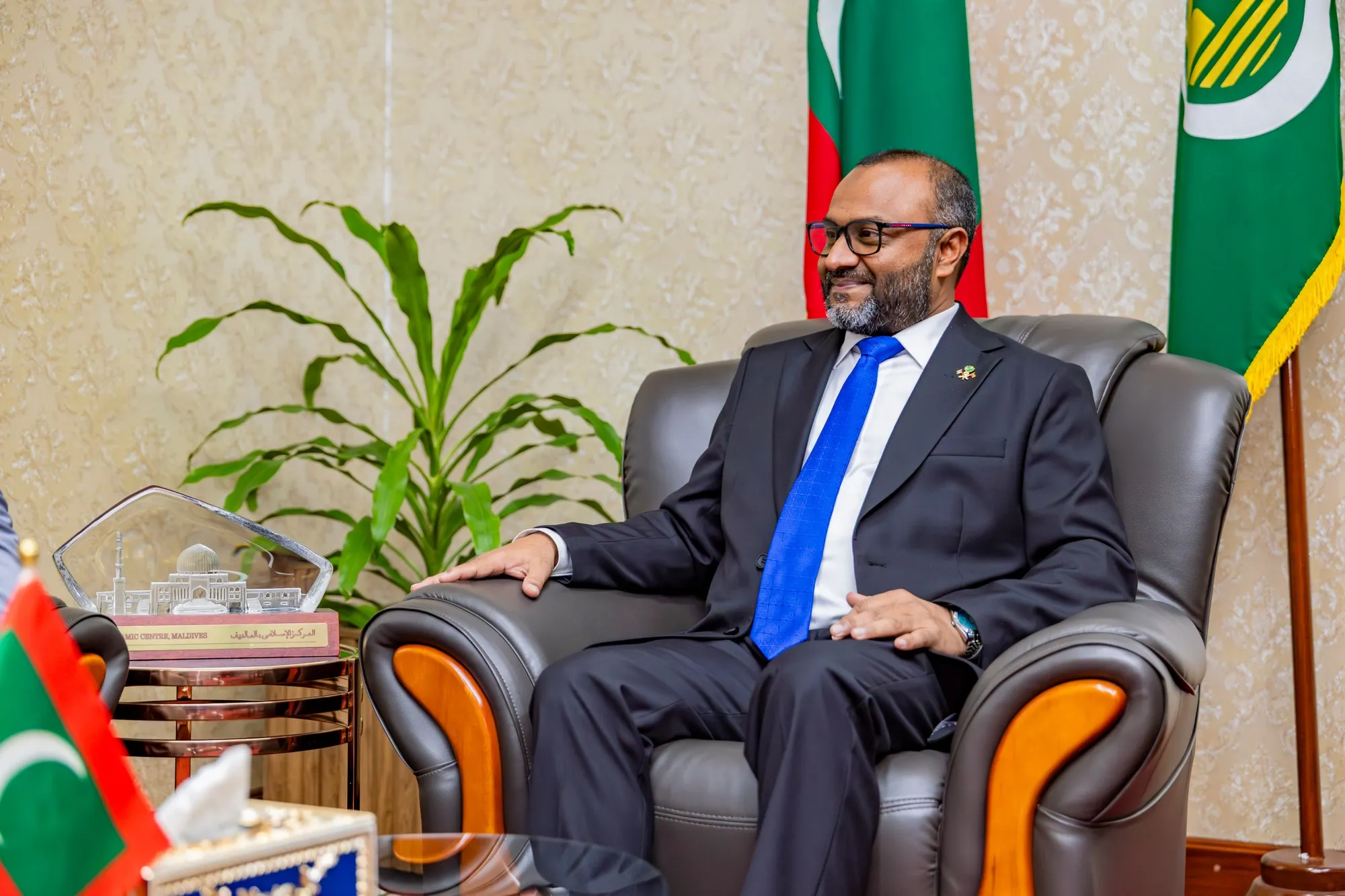 މިނިސްޓަރު ޑރ. މުހައްމަދު ޝަހީމް އަލީ ސައީދު -- ފޮޓޯ: އިސްލާމިކް މިނިސްޓްރީ