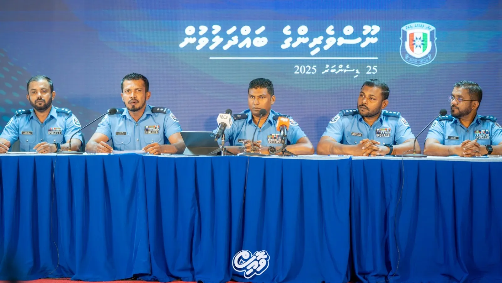 Police press conference held today (Photo/Voice)