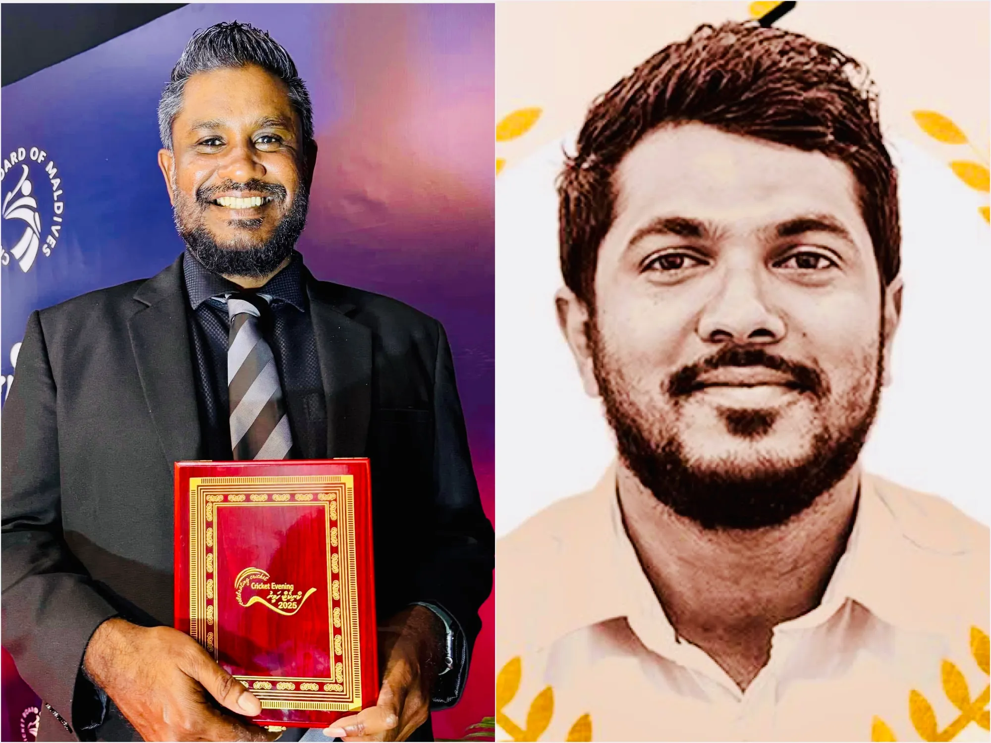 ހުސައިން ފަރިޔާޒު (ވ) އައްޒާމް އަލިފުޅު (ކ)