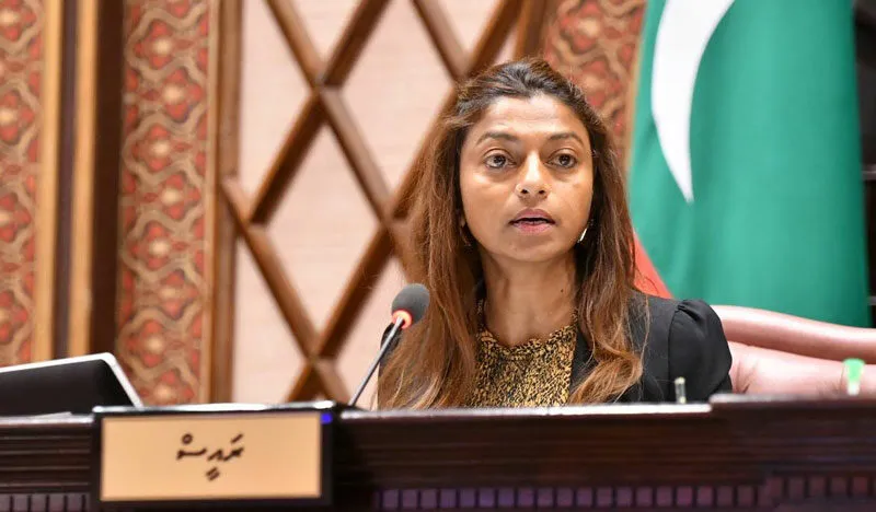 vice president of Maldives parliament Eva Abdulla / photo: mv+