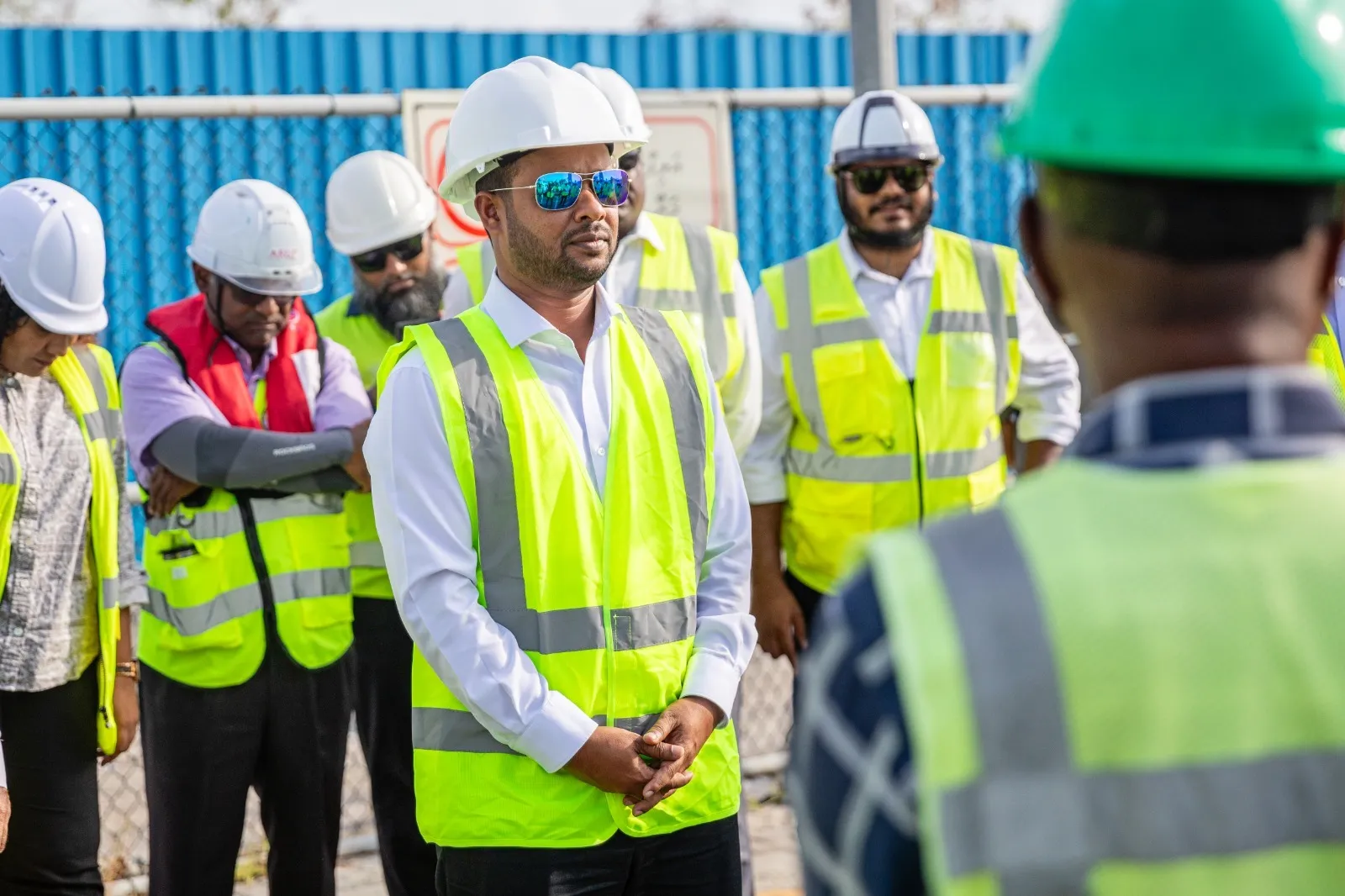 އިމާރާތްކުރުމާއި ބިނާރާ ބެހޭ ވަޒީރު ޑރ. ޢަބްދުﷲ މުއްޠަލިބު --- ފޮޓޯ: އިމާރާތްކުރުމާއި ބިނާރާ ބެހޭ ވުޒާރާ