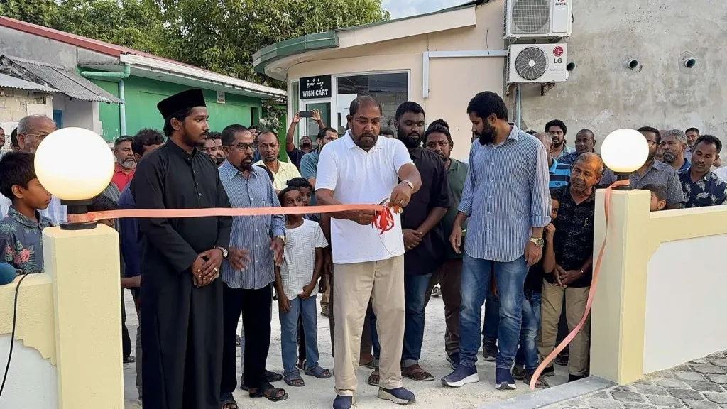 ޤާސިމްގެ އެހީގައި މާމިގިލީގައި ބިނާކުރި މިސްކިތް ހުޅުވައިފި