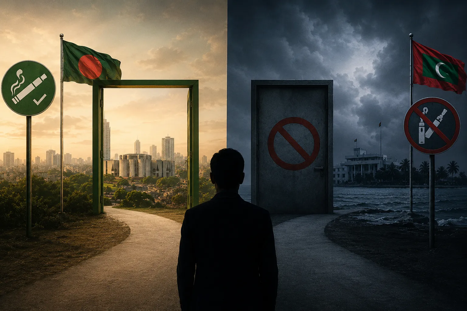 Bangladesh lifts e-cigarette ban as Maldives doubles down: an economic comparison.