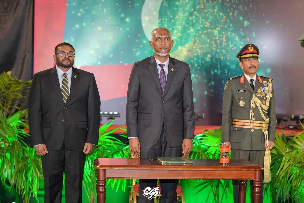 ދިވެހި ސިފައިންގެ އެއާފޯސް އިފްތިތާހު ކުރުން— ފޮޓޯ/ ވޮއިސް