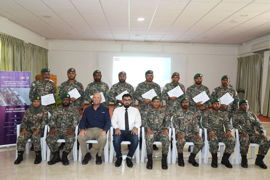 ޔޫއެންއޯޑީސީއާ ގުޅިގެން އެމްއެންޑީއެފް ކޯސްޓްގާޑުން ވީބީއެސްއެސް ބޯޑިންގ ޓީމް ޕްރޮގްރާމެއް ހިންގައިފި