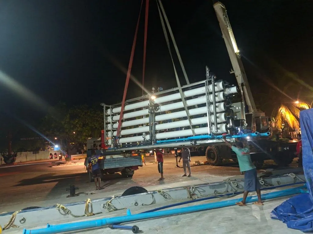 ފުވައްމުލަކަށް އިތުރު އާރޯ ޕްލާންޓެއް؛ ފެން އުފެއްދުމުގެ ޤާބިލުކަން 90 އިންސައްތަ އިތުރުވާނެ: ފަހުމީ