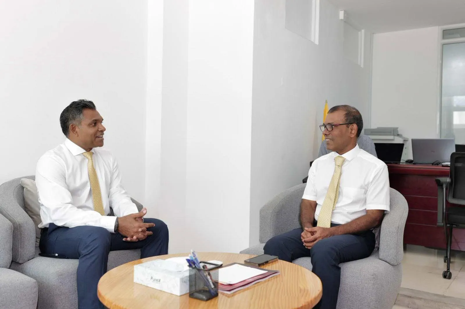 ކުރީގެ ނައިބު ރައީސް ފައިސަލް އެމްޑީޕީގެ ޕްރައިމަރީގައި ވާދަކުރައްވަން ނިންމަވައިފި
