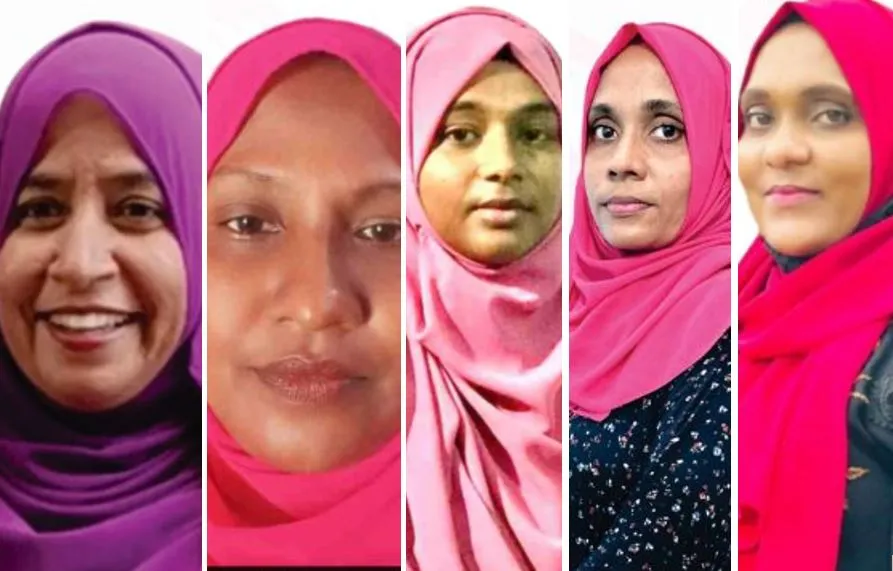 އަންހެނުންގެ ކޮމިޓީގެ ބައި-އިލެކްޝަންގައި 8 ރަށުގެ ތެރެއިން 5 ރަށް ޕީޕީއެމްއަށް