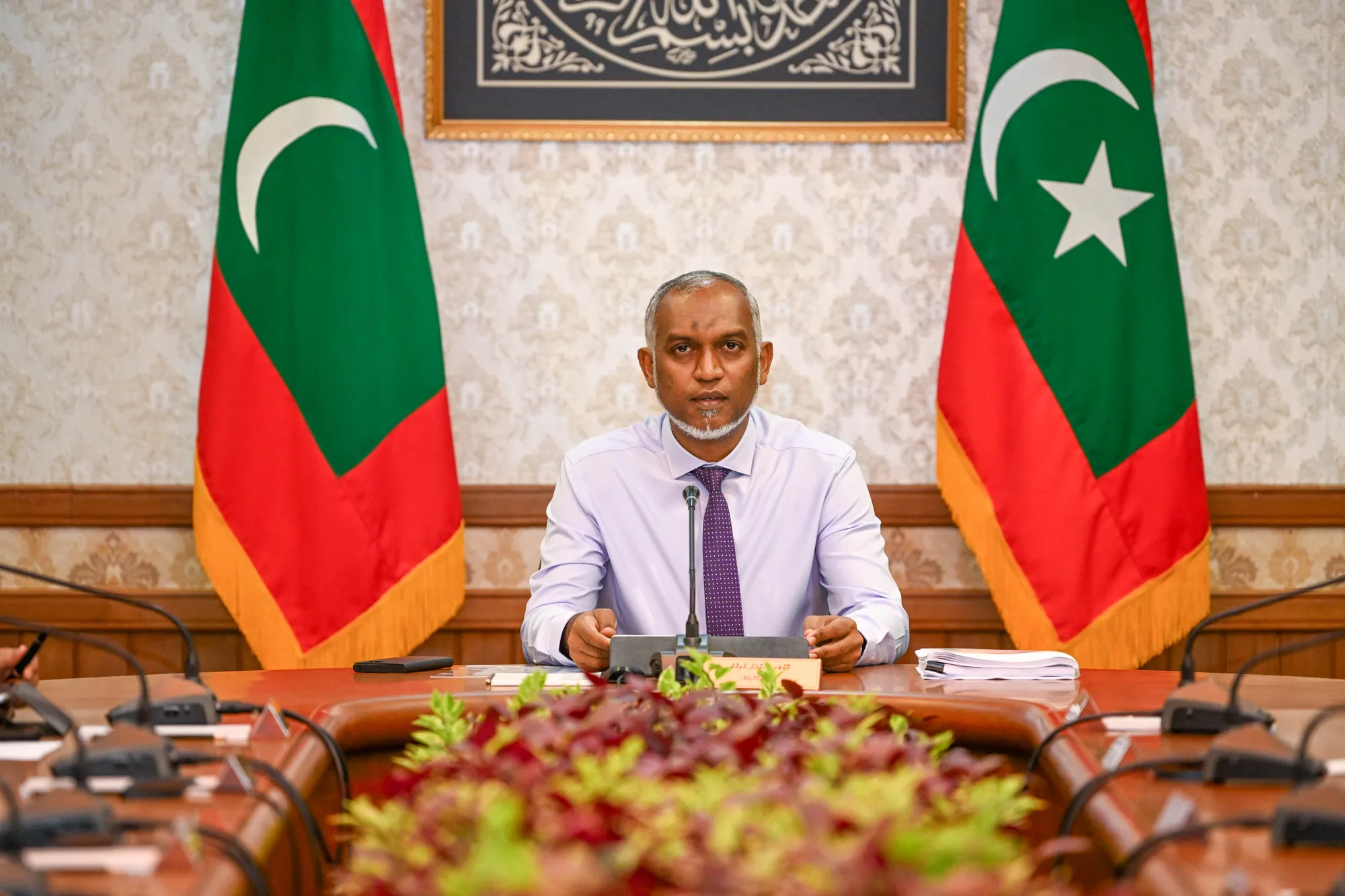 ރައީސުލްޖުމްހޫރިއްޔާ ޑރ. މުހައްމަދު މުޢިއްޒު ކެބިނެޓް ބައްދަލްވުމެއްގައި