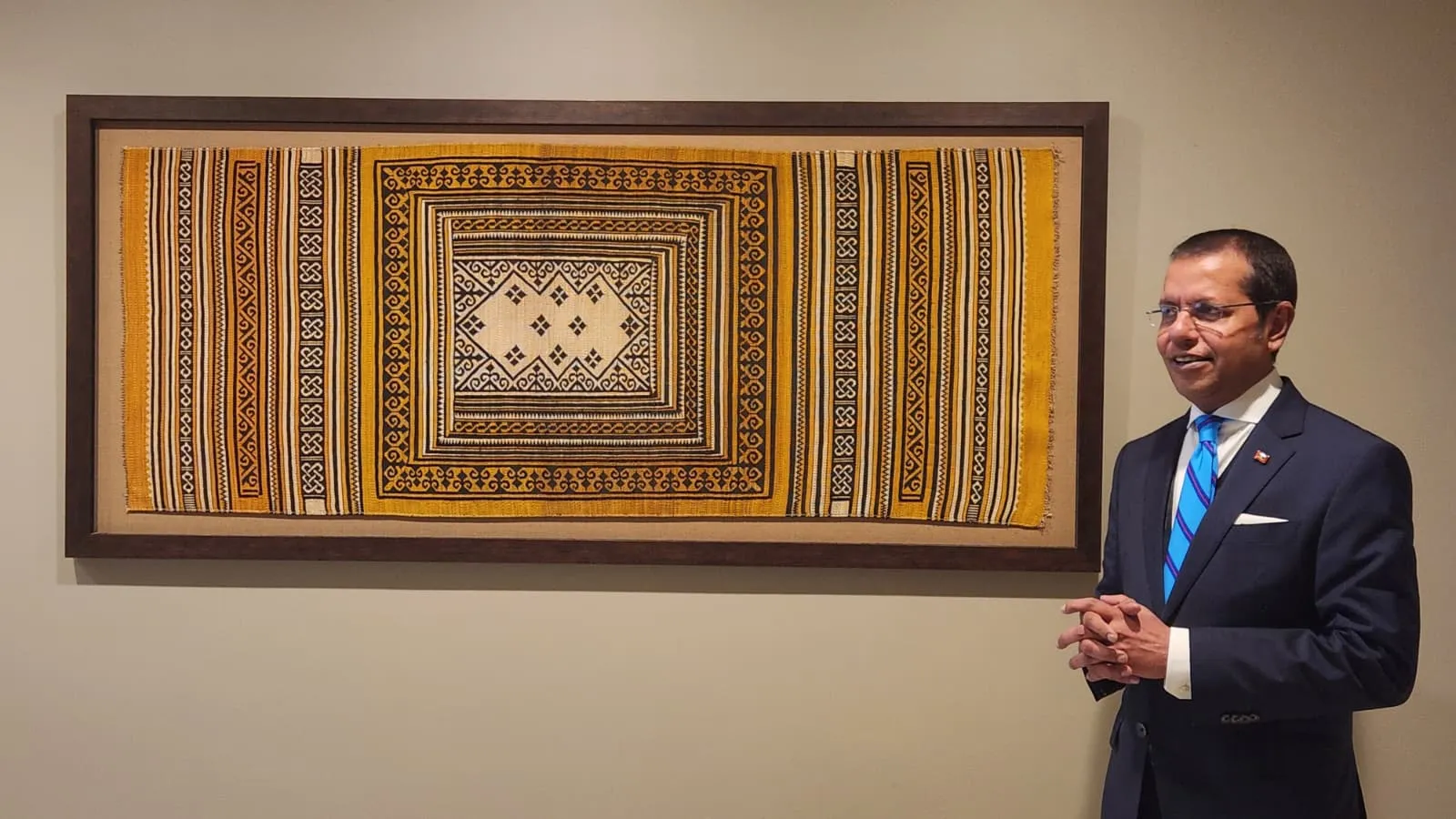 Maldives Presents Exquisite Hand-Woven Thun’du Kunaa to United Nations in Historic Gift