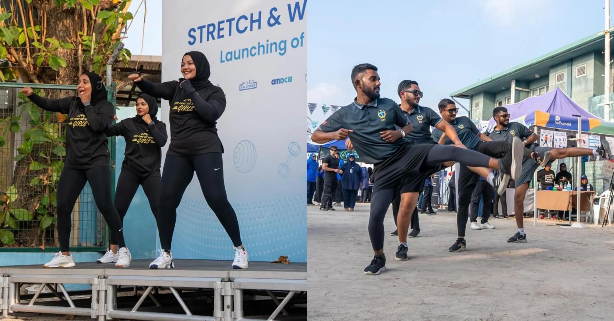 މުވައްޒަފުންގެ ސިއްހީ ދުޅަހެޔޮކަން އިތުރުކުރުމަށް އެމްއޭސީއެލްއިން "ސްޓްރެޗިން ޕްރޮގްރާމް" އިފުތިތާހުކޮށް ހާއްސަ ފެއާއެއް ބާއްވައިފި