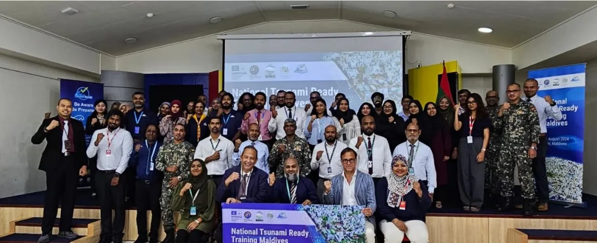 ނޭޝަނަލް ސުނާމީ ރެޑީ ޓްރެއިނިންގ ފަށައިފި