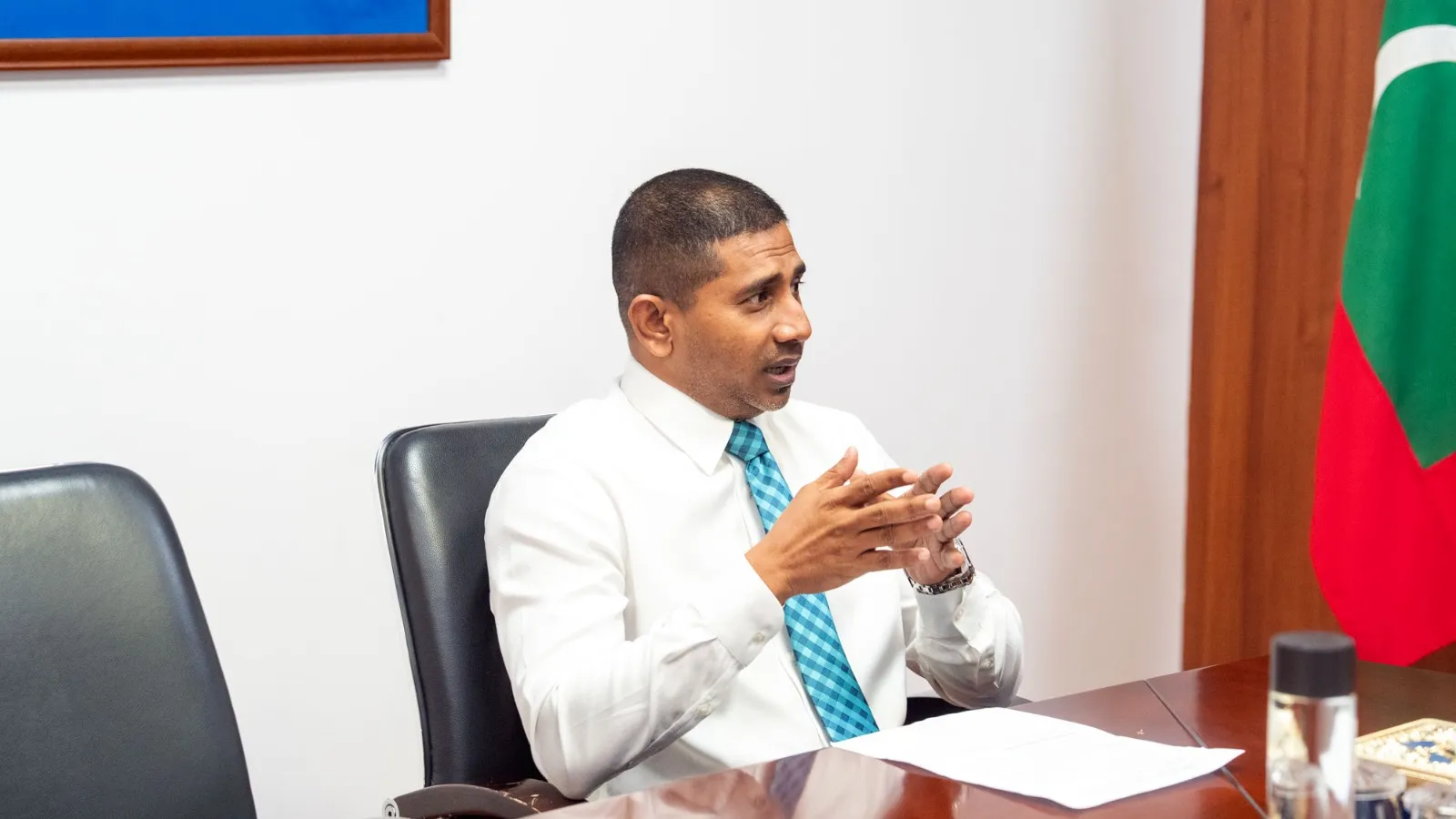 ޕީއެންސީ އިން ރައީސް ނަޝީދަށް މަރުޙަބާ ކީއިރު، އެމްޑީޕީގެ ކޮންގްރެސް އިން ފެނުނީ ހިތާމަވެރި މަންޒަރެއް: މަޚްލޫފް