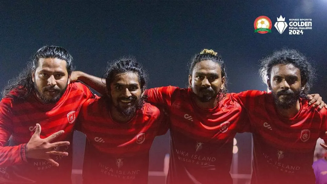 ބޮޑުފޮޅުދޫ އާއި ތޮއްޑޫ ވާދަކުރި މެޗުގެ ތެރެއިިން... ފޮޓޯ؛ ގޯލްޑަން ފުޓްސަލް އެސޯސިއޭޝަން
