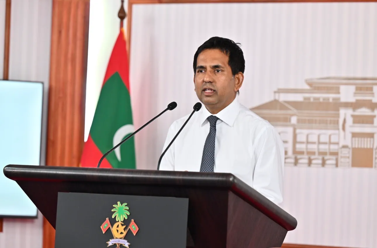 އިކޮނަމިކް މިނިސްޓަރު މުޙައްމަދު ސަޢީދު: ފޮޓޯ/ ރައީސް އޮފީސް