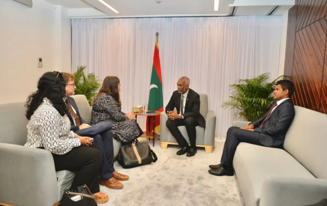 އިބްތިހާބުގެ ކަންކަން ބެލުމުގައި އީޔޫއިން ދެއްވި ސަމާލުކަމަށް މުއިއްޒުގެ ޝުކުރު