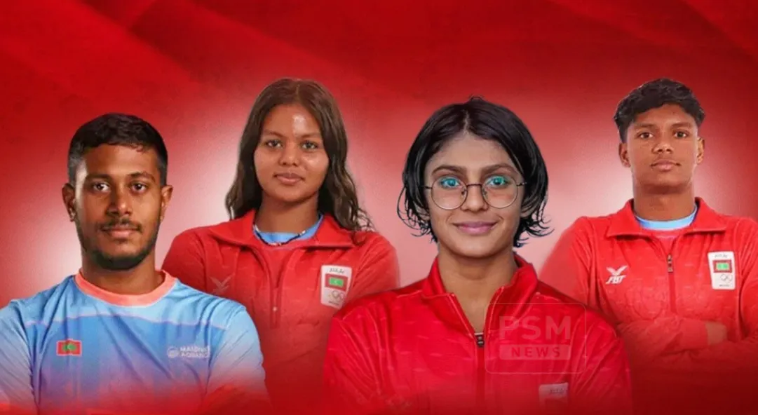 އޭޝިއަން ގޭމްސްގެ ފެތުމުގެ އިވެންޓަށް ހަތަރު އެތުލީޓުންގެ ޒުވާން ސްކޮޑެއް ނަގައިފި