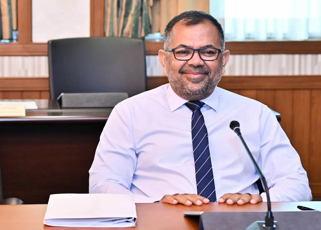 ޚާރިޖީ ވަޒީރު މޫސާ ޒަމީރު—ފޮޓޯ/ ރައީސް އޮފީސް