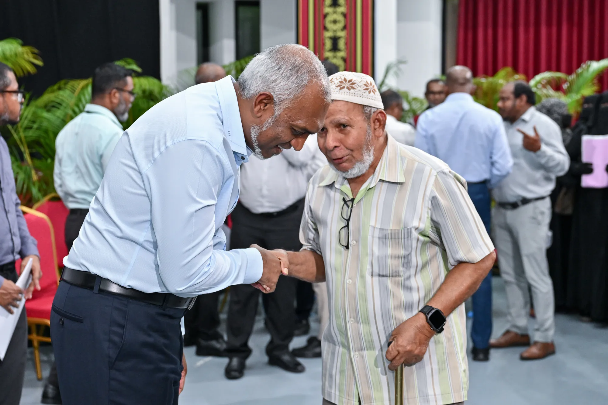 ރައީސުލްޖުމްހޫރިއްޔާ ހުޅުމާލެ ފޭސް 1 ގެ ރައްޔިތުންނާ ބައްދަލުކުރެއްވުން މާދަމާ ރޭ
