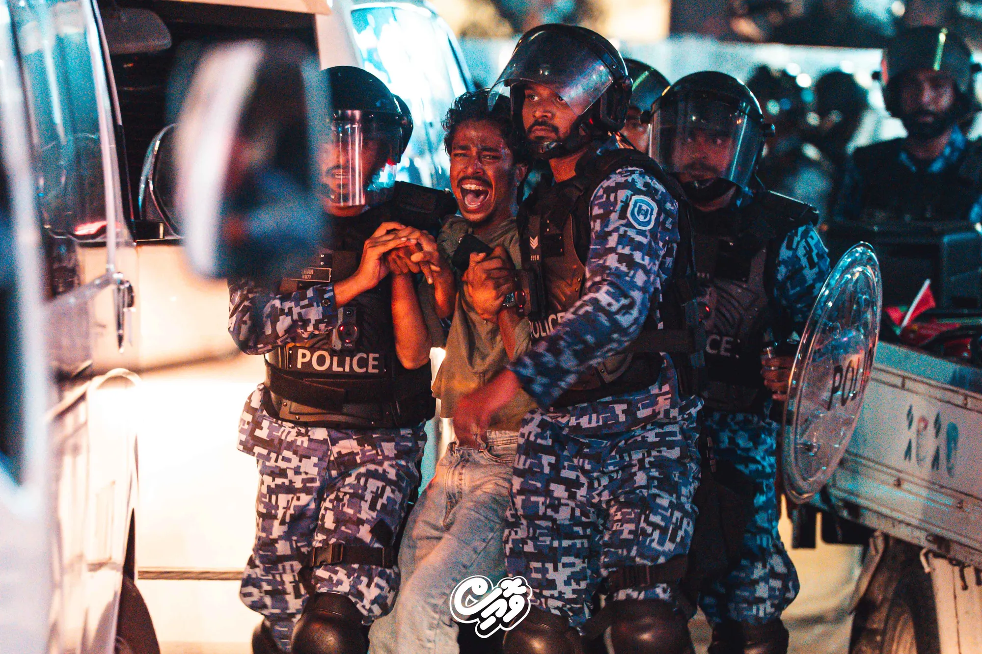 އެމްޑީޕީގެ މުޒާހަރާގެ ތެރެއިން މީހަކު ހައްޔަރުކުރަނީ