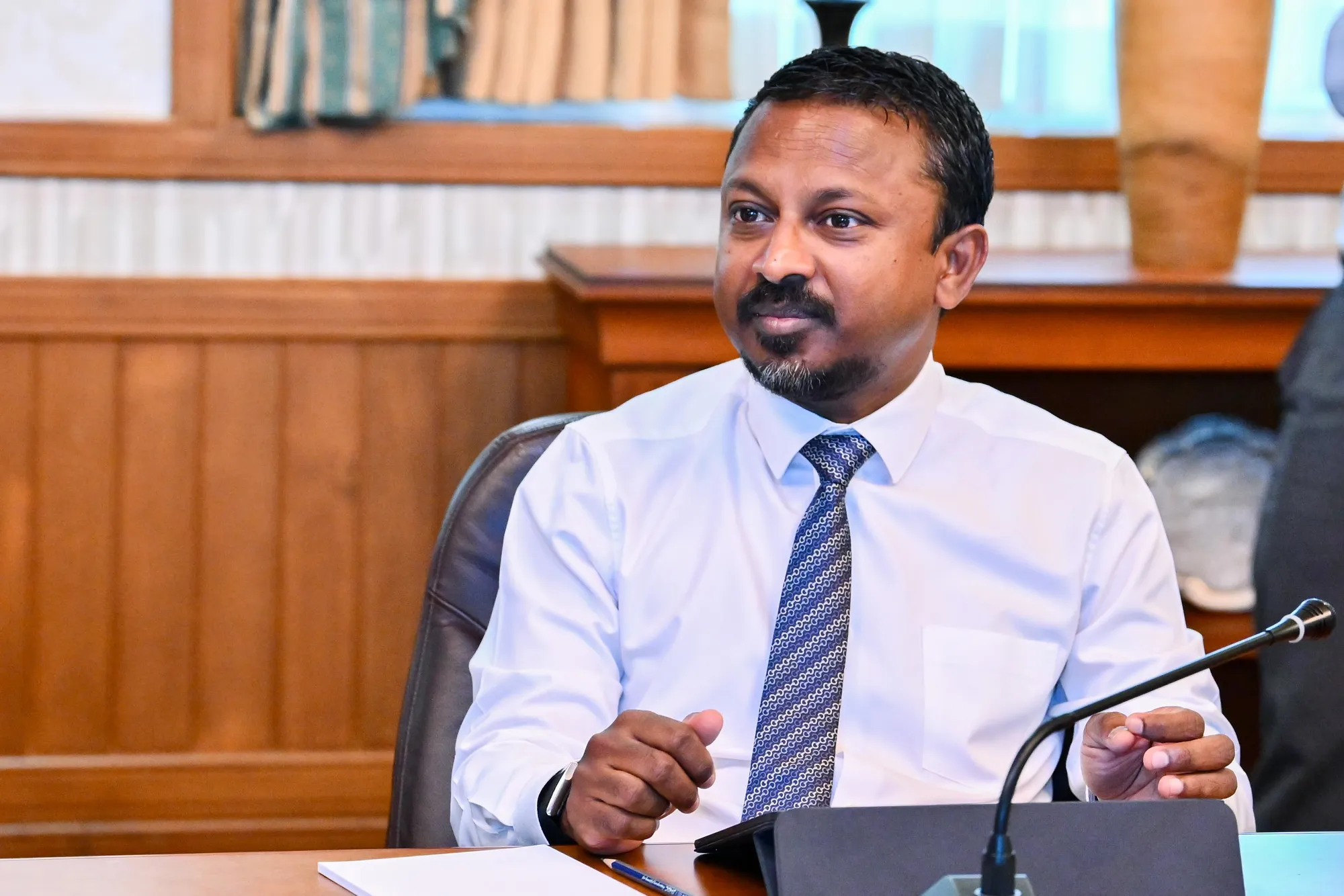 ބަންޑާރަ ނައިބު އަހުމަދު އުޝާމް -- ފޮޓޯ: ރައީސް އޮފީސް