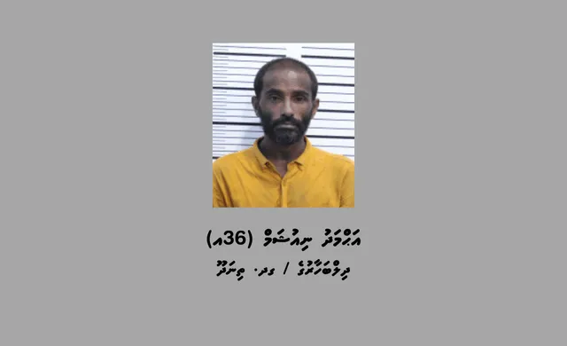 އިމިގްރޭޝަންގެ ގުދަނުން ވައްކަން ކުރި ކަމަށް ތުހުމަތުވާ މީހާ: ފޮޓޯ/ ޕޮލިސް