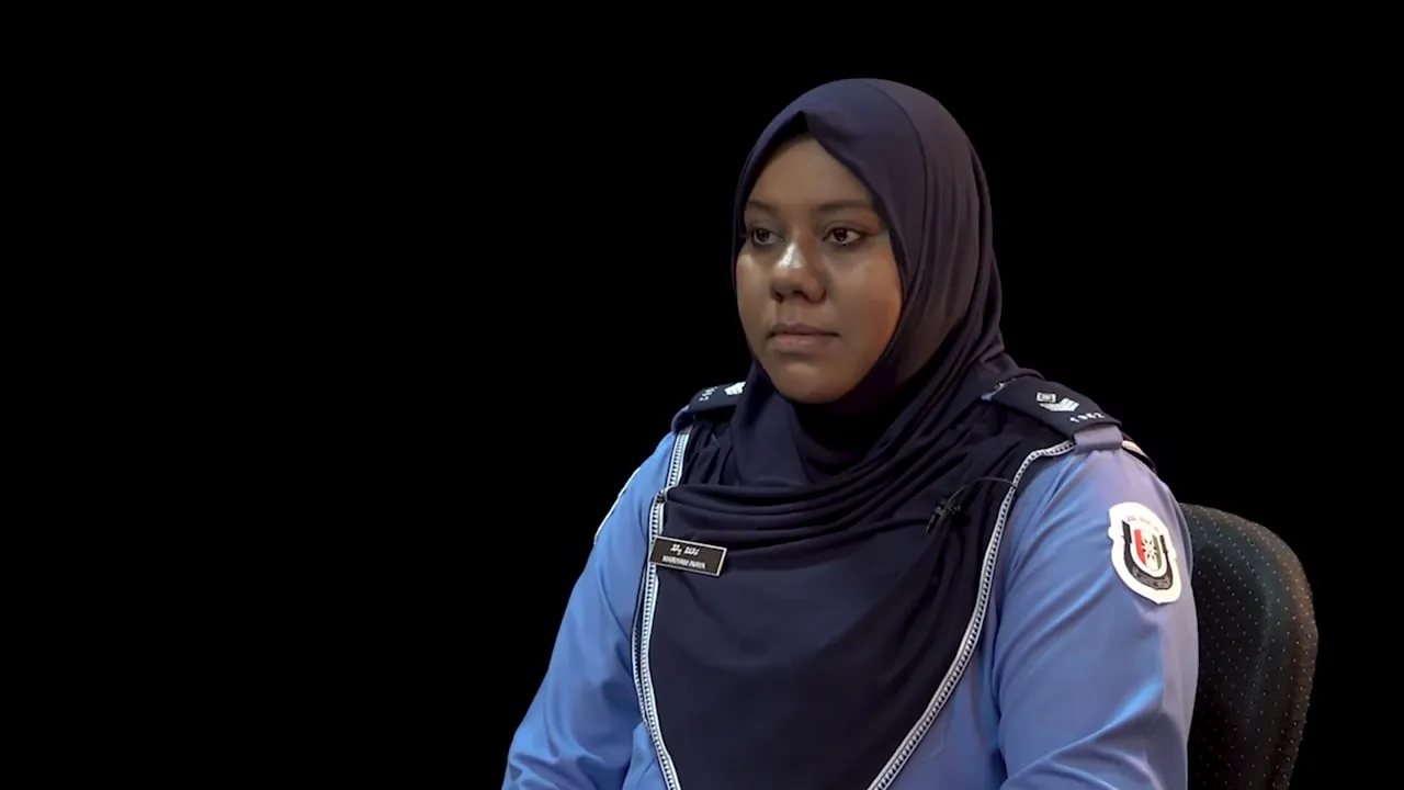 ސީނިއާ ސާޖަންޓު މަރިޔަމް އިނާޔާ -- ފޮޓޯ: ޕޮލިސް މީޑީއާ