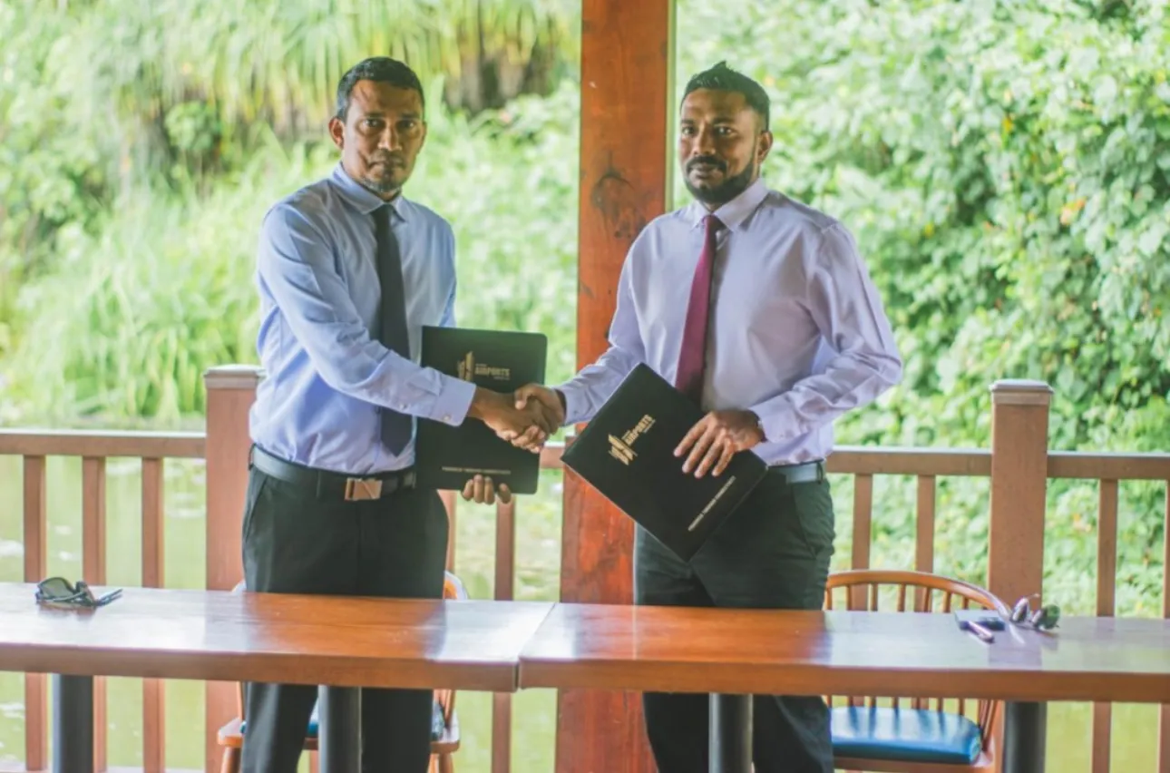 From Memorandum of Association (MoU) signing event between RACL and Fuvahmulah City Council