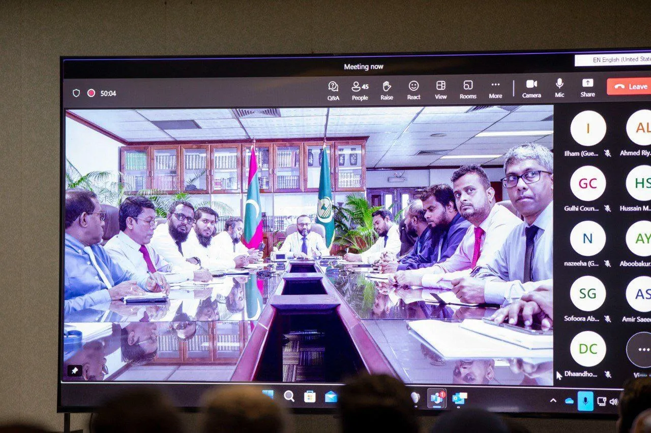 އިސްލާމިކް މިނިސްޓަރު ޑރ.ޝަހީމް 7 އަތޮޅު ކައުންސިލަކާއި ބައްދަލުކުރައްވައިފި
