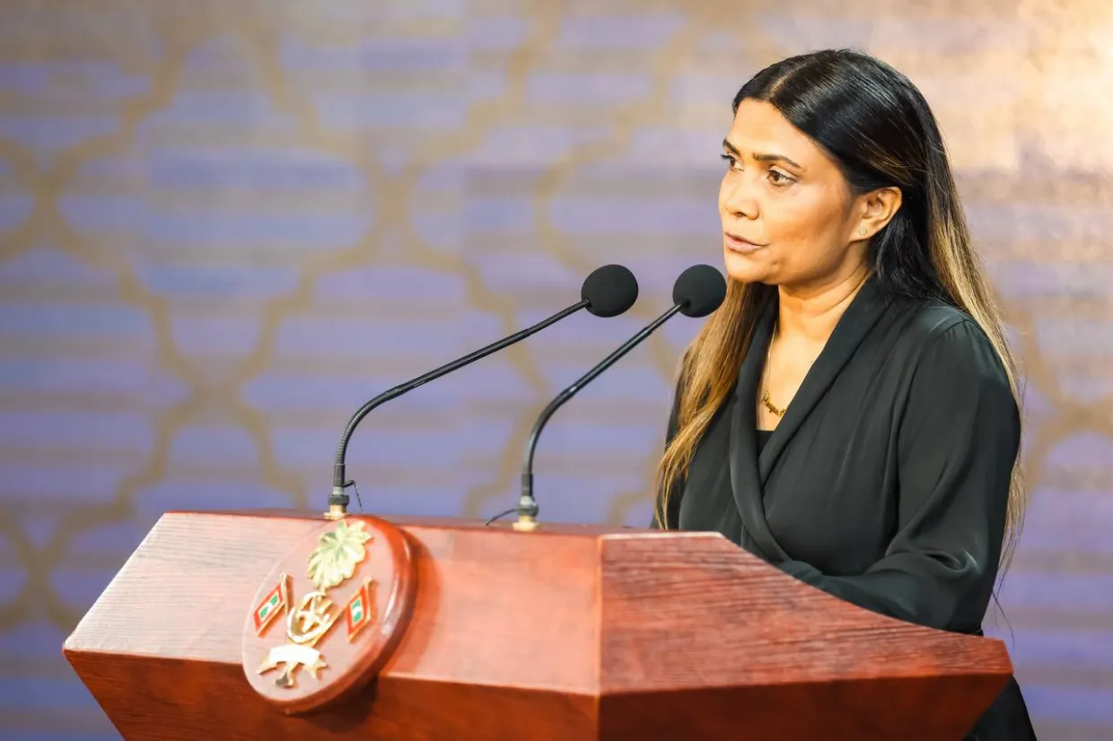 ބްރޯޑްކޮމްގެ ރައީސް މަރިޔަމް ވަހީދާ --  ފޮޓޯ: ސަން