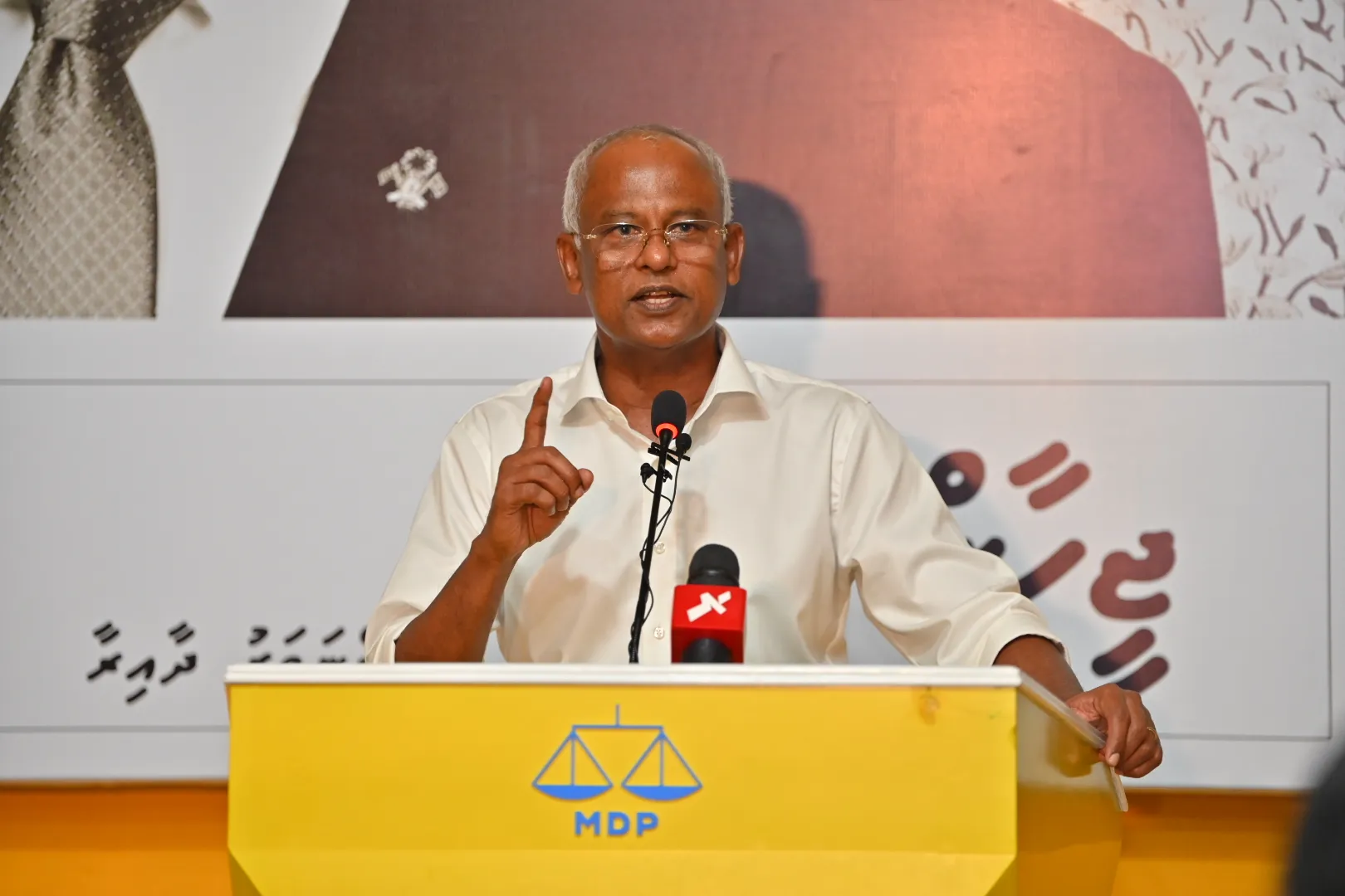 ވީހާވެސް އަވަހަށް ކުރަންވީ ކަމަކީ ރައީސް ޑރ.މުޢިއްޒު ވެރިކަމުން ދުރުކުރުން: ރައީސް ޞާލިޙު