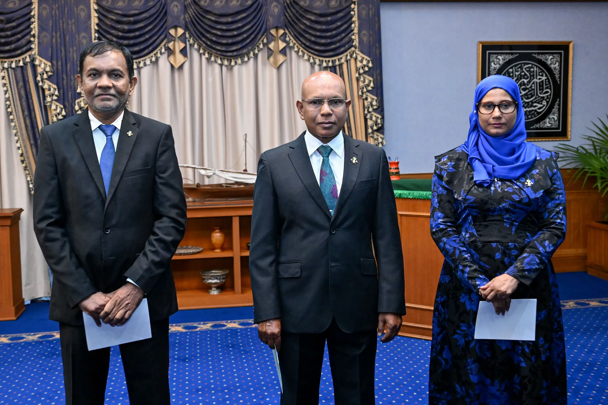 ސީއެސްސީގެ ރައީސް ކަމަށް ނާސިހު އައްޔަނުކޮށް، ތިން ބޭފުޅަކު ކޮމިޝަނަށް އައްޔަނުކޮށްފި