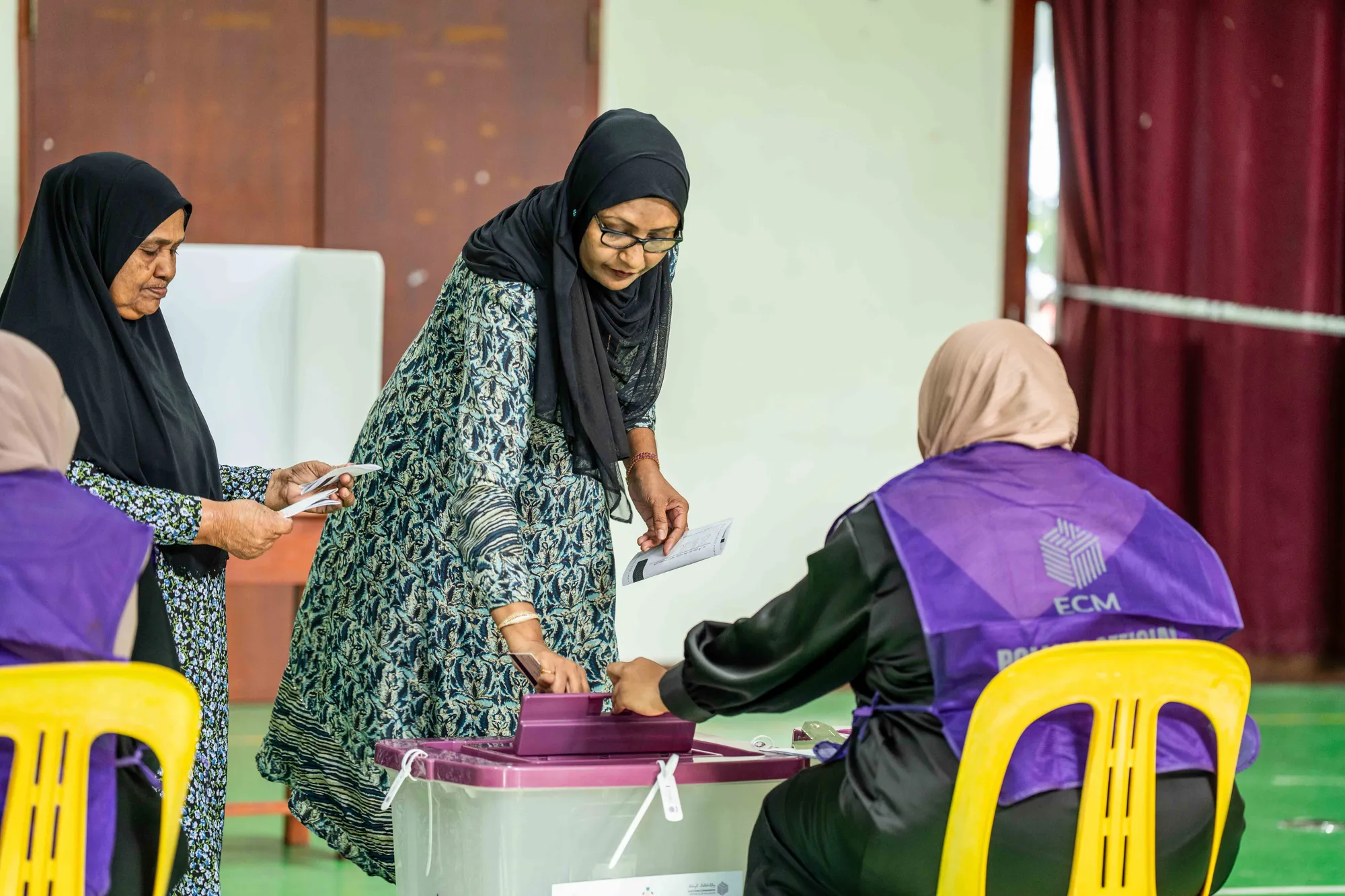 588 ފޮށީގެ ތެރެއިން މިހާތަނަށް ވޯޓުލާން ފެށުނީ 585 ފޮށީގެ