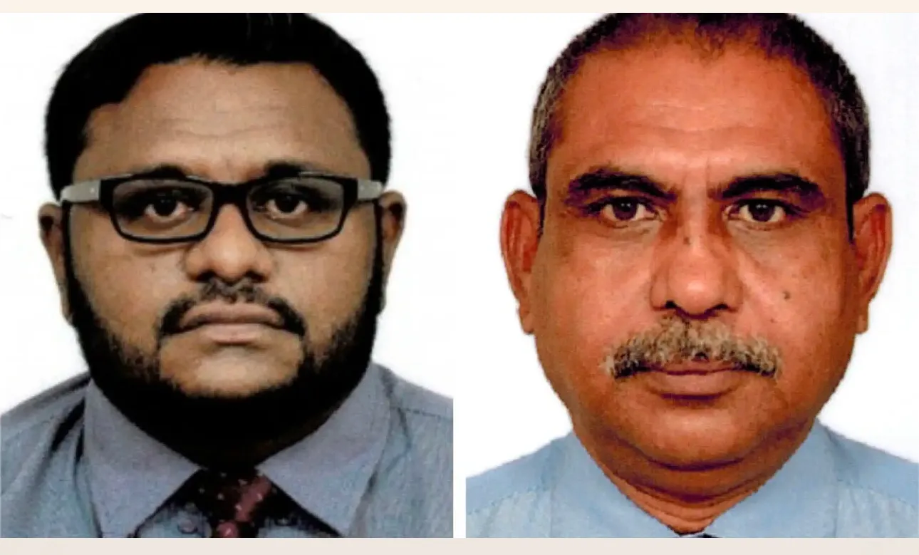 މުހައްމަދު ޒާހިދު (ކ) އަދި އަބްދުއްރަހްމާން ސޮލާހު ރަޝީދު (ވ): މި ދެބޭފުޅުން އީސީއަށް އައްޔަން ކުރަން ވަނީ ރުހުން ދީފައި