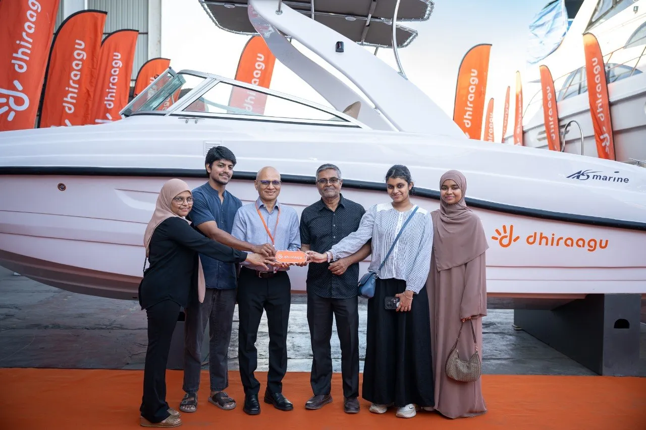 ދިރާގު ސްޕީޑްބޯޓް ޕްރޮމޯޝަންގެ ފަހު ނަސީބުވެރިޔާއަށް ބޯޓު ހަވާލުކޮށްފި