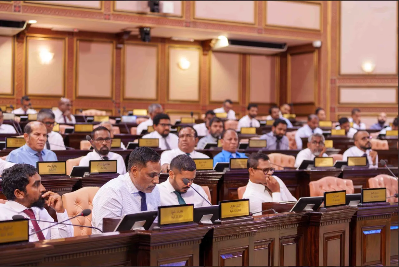 ރައްޔިތުންގެ މަޖިލީހުގެ ޖަލްސާއެއް -- ފޮޓޯ: މަޖިލީސް