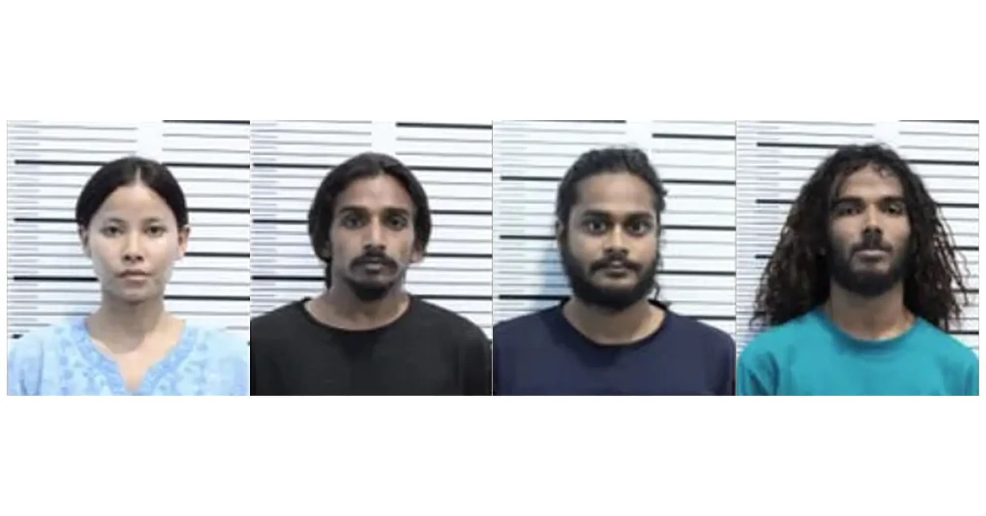 މިދިޔަ އަހަރުގެ ޑިސެމްބަރު މަހުގެ ތެރޭގައި މި މައްސަލައާއި ގުޅިގެން ހައްޔަރުކުރި މީހުން - ފައިލް ފޮޓޯ: ޕޮލިސް