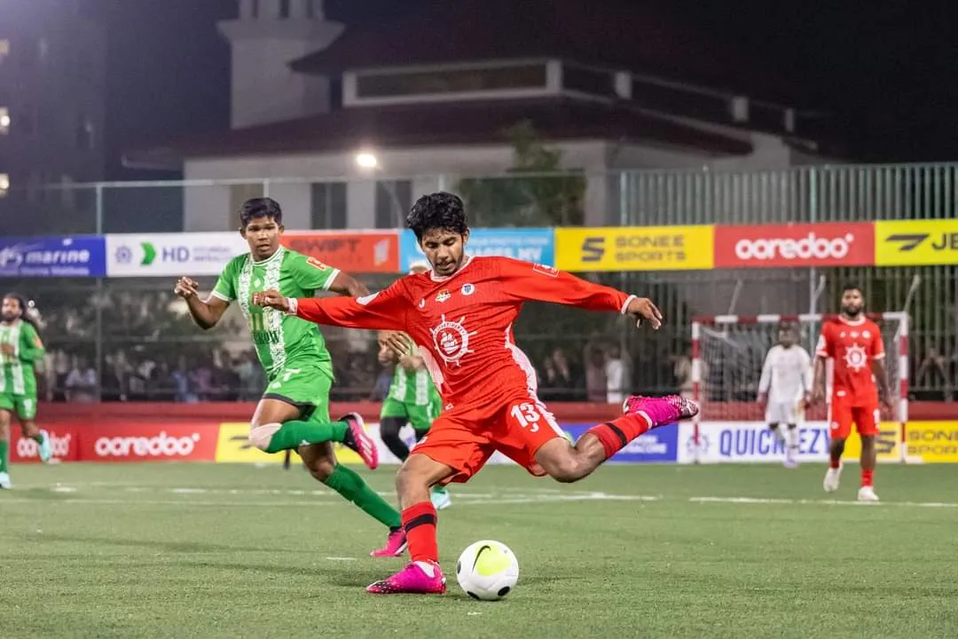 މާރަންދޫ އާއި ފިއްލަދޫ ވާދަކުރި މެޗުގެ ތެރެއިިން