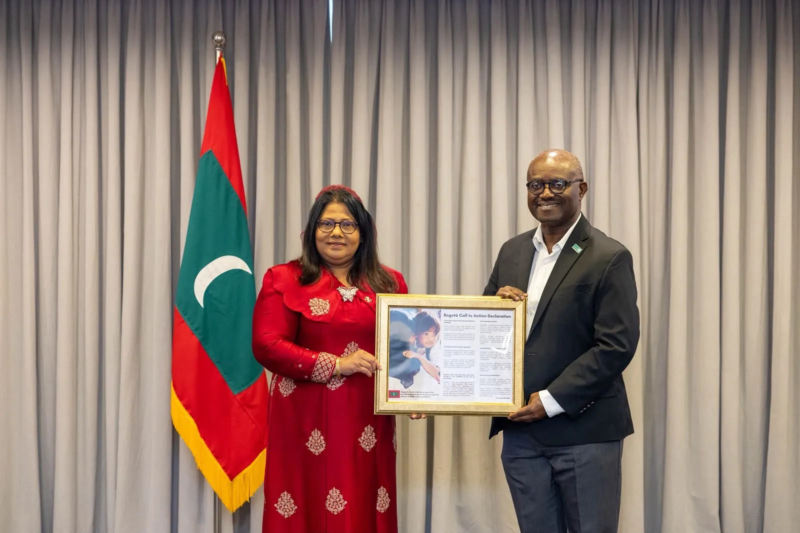 ކުޑަކުދިންނަށް ކުރާ އެކި ބާވަތުގެ އަނިޔާ ހުއްޓުވުމާއި ބެހޭ ގަރާރުގައި ރާއްޖޭން ސޮއިކޮށްފި