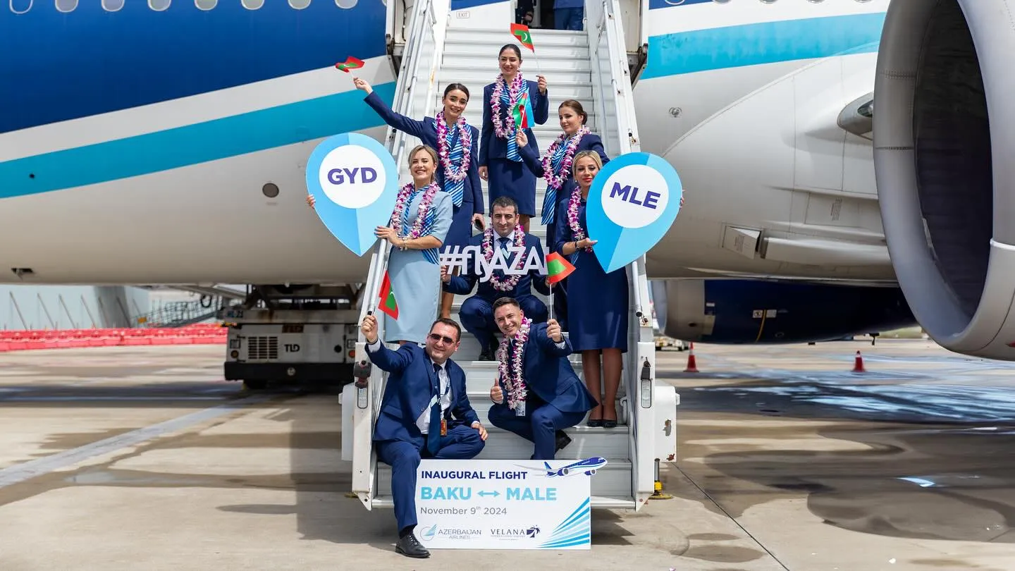 Azerbaijan Airlines Inaugurates Direct Flights from Baku to Maldives