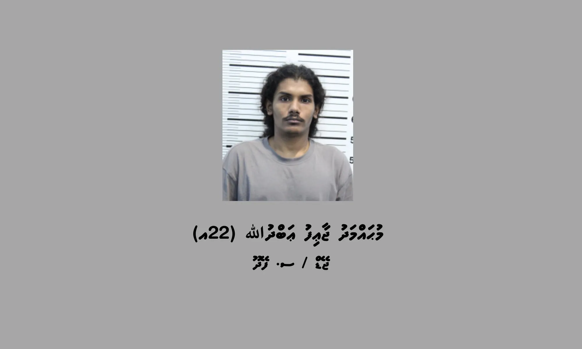މަސްތުވާތަކެއްޗާއެކު މާލެއިން ހައްޔަރު ކުރި މީހާ:ފޮޓޯ/ ޕޮލިސް