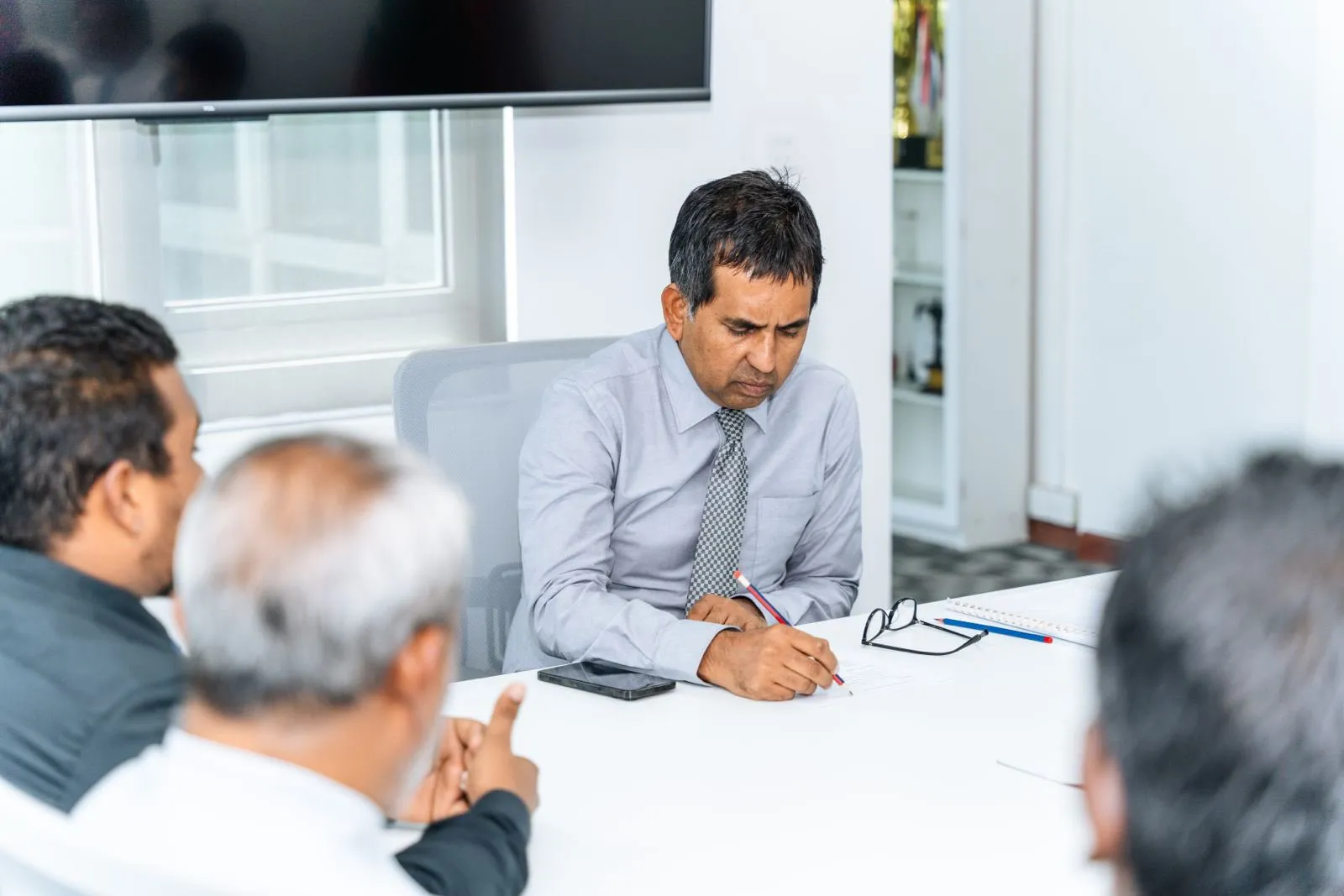 ޗައިނާގެ ބޭންކެއް ރާއްޖޭގައި ގާއިމްކުރުމުގެ މަސައްކަތް ދަނީ ކުރެވެމުން: ވަޒީރު ސައީދު