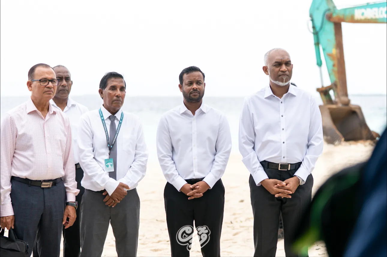 ފޮއްދޫ ބަނދަރުގެ މަސައްކަތް ފެށުން: ފޮޓޯ/ ވޮއިސް