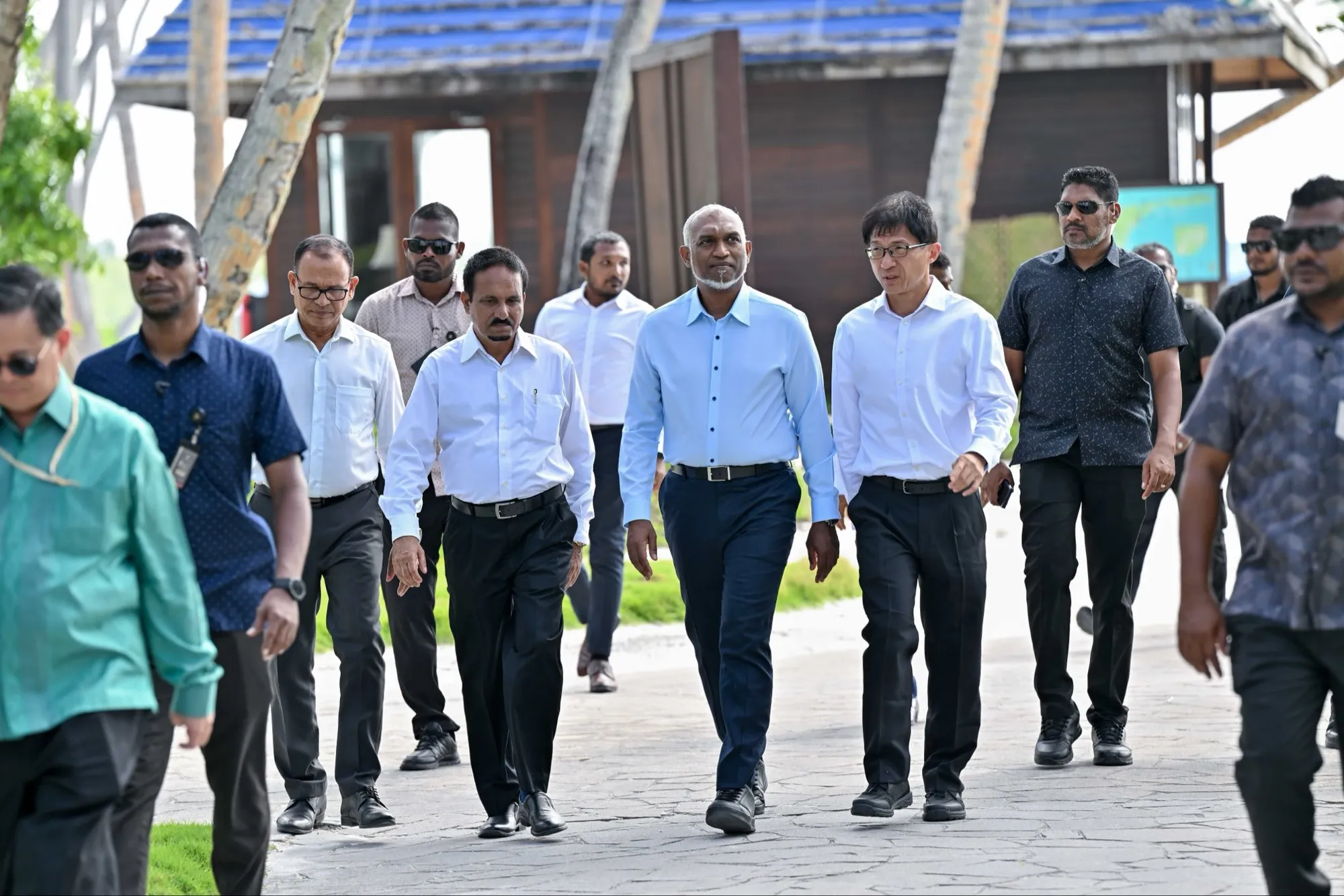ޝަންގްރިއްލާ އަށް ވަޑައިގެން ހުޅުވަން ކުރާ މަސައްކަތް ރައީސް ބައްލަވާލައްވައިފި