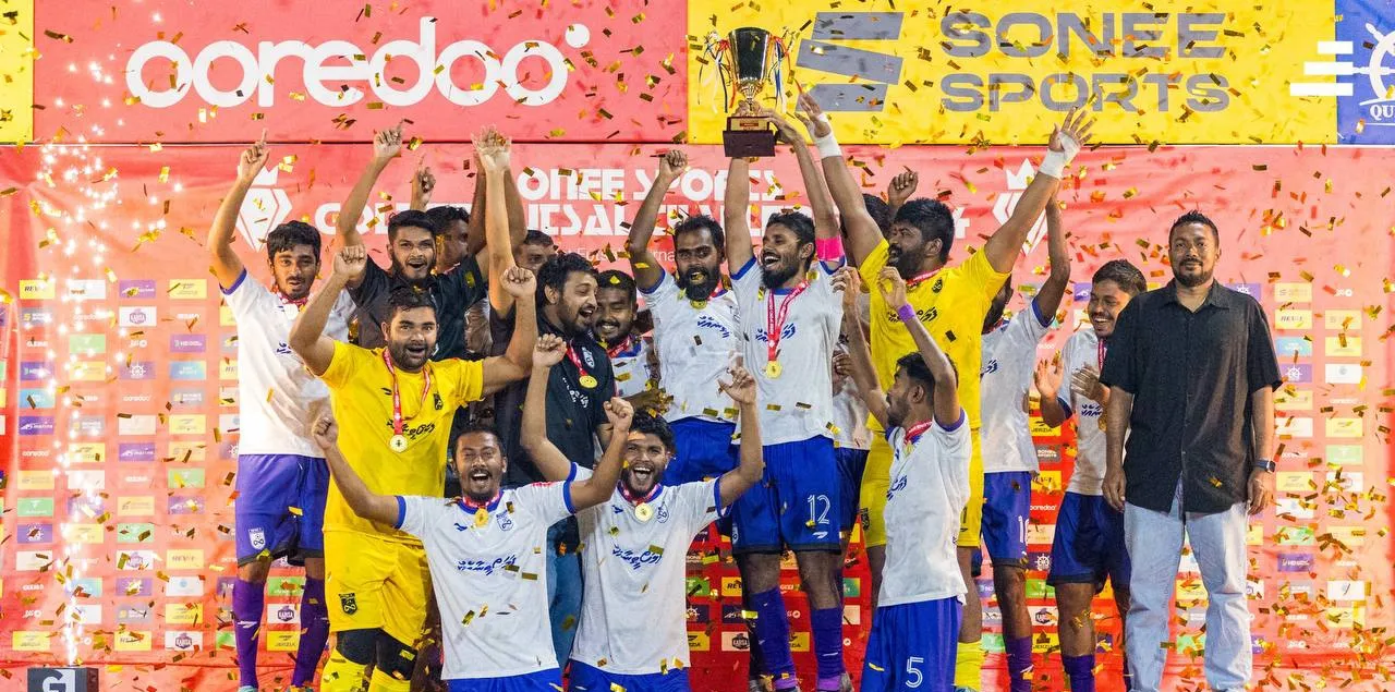ވާދަވެރި ކުޅުމަކަށްފަހު ދަރަނބޫދޫ ބަލިކޮށް ބިލެއްދޫ އިން އަތޮޅު ޗެންޕިއަންކަން ހޯދައިފި