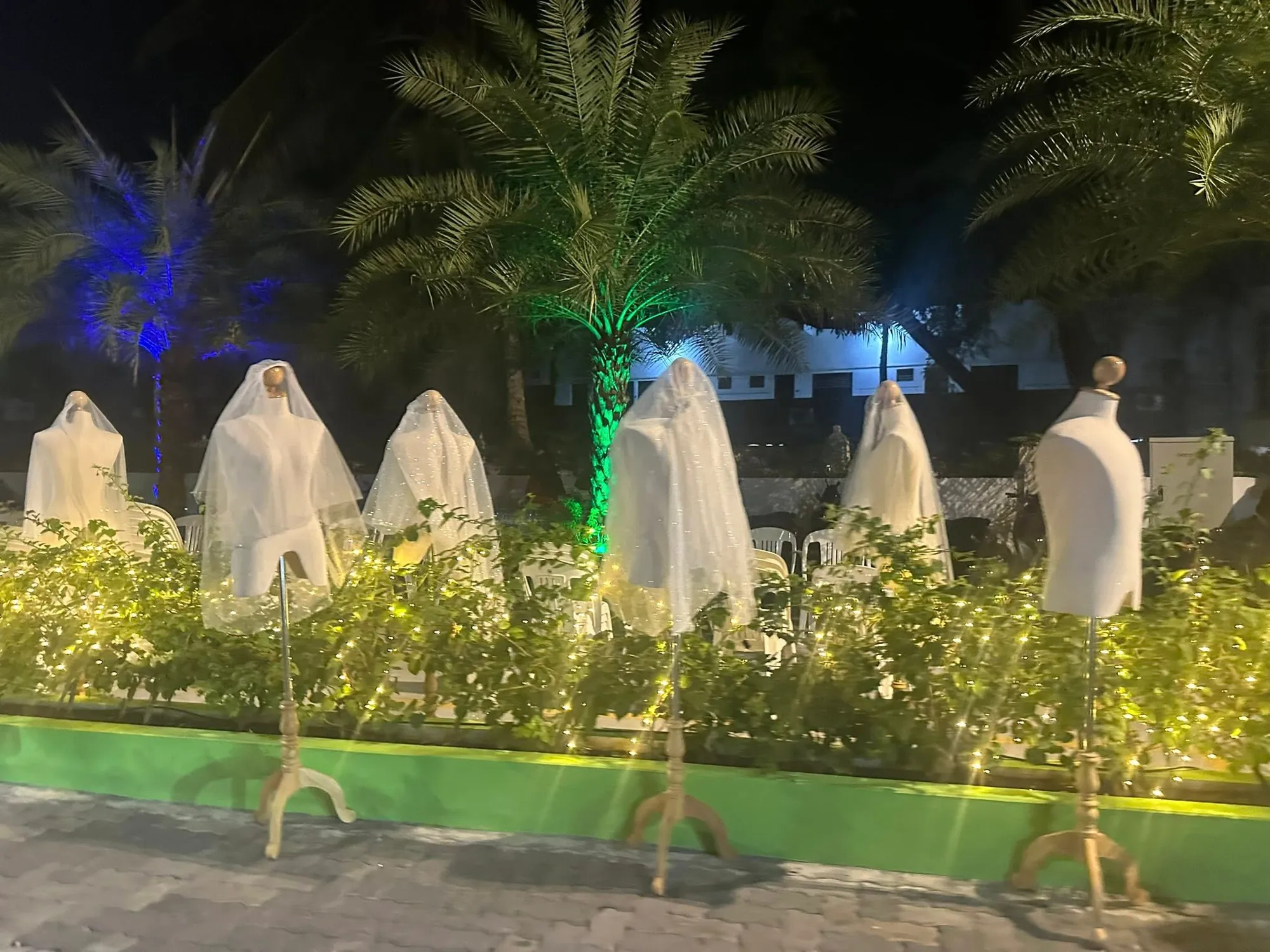 ގަލޮޅު ސަހަރާގެ ގަބުރުތައް ނަގައި ސާފްކުރި ސަރަހައްދުގައި ބޭއްވި ޝޯގެ ތެރެއިން... ފޮޓޯ: ސޯޝަލް މީޑިއާ